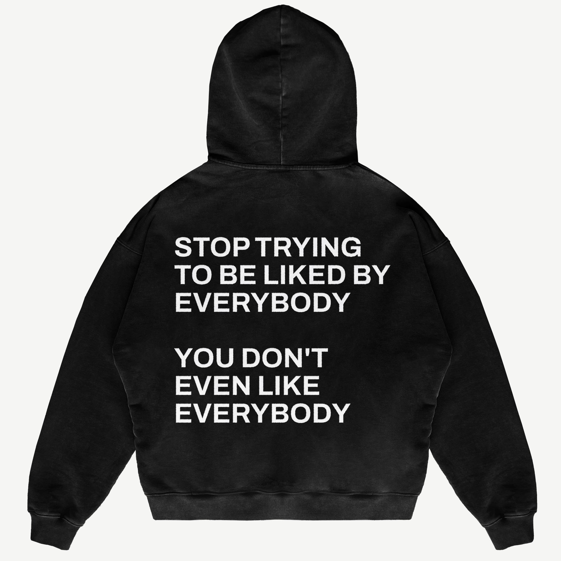 "Self-Worth" Hoodie - Premium Oversized