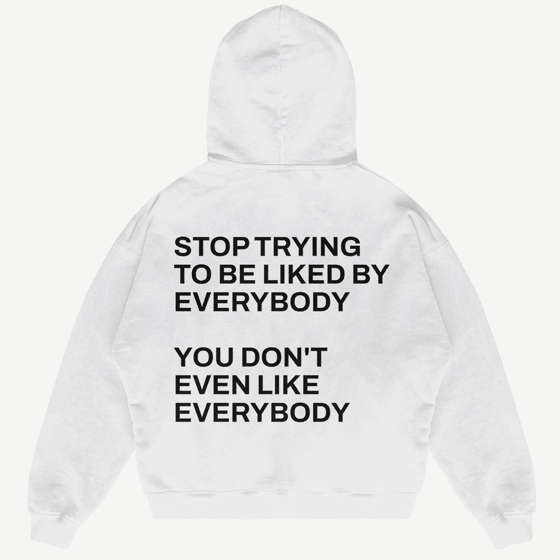 "Self-Worth" Hoodie - Premium Oversized