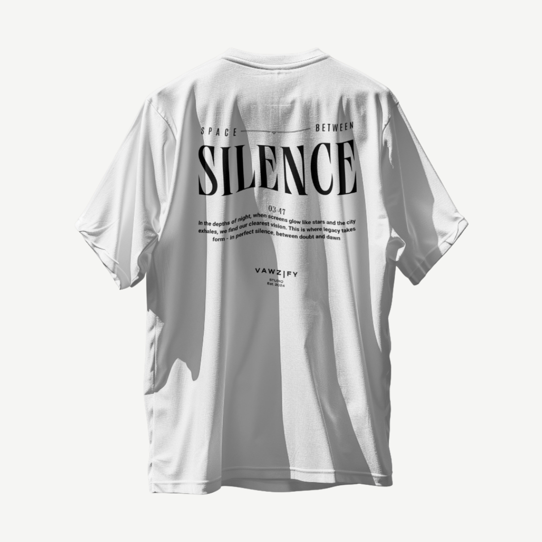 "Silence" - Tee