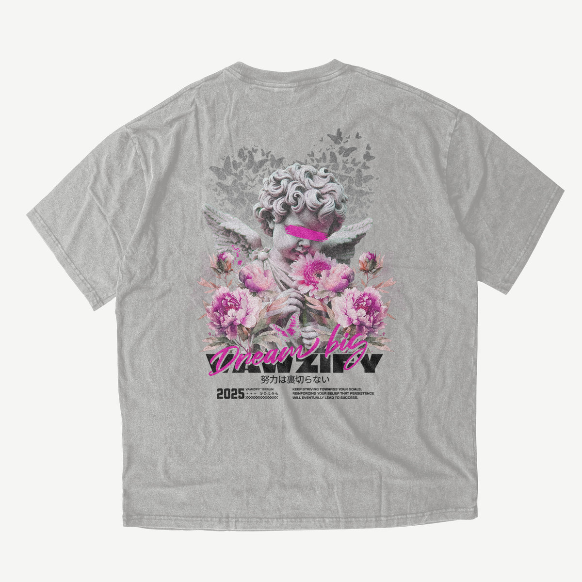 "Bloomed Whispers" Shirt - Oversized