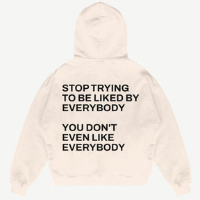 "Self-Worth" Hoodie - Premium Oversized